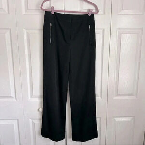 Alexander Wang Womens High-Rise Wide Leg Pants Sz 4 Capsule Old Money Corpcore